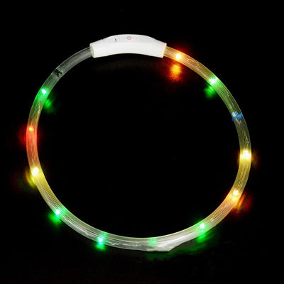 Neck ring LED luminous dog collar