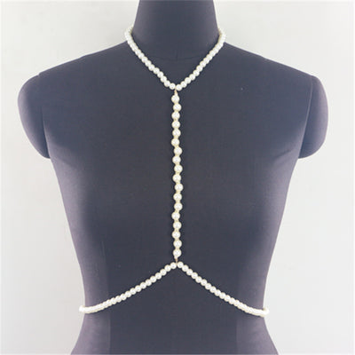 Sexy pearl chain necklaces