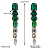 Long earrings with feminine temperament