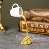 Decorative ornament floating coffee cup resin