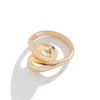 Fashionable photosensitive simple and adjustable ring