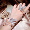 Butterfly Opening Adjustable women's Bracelet