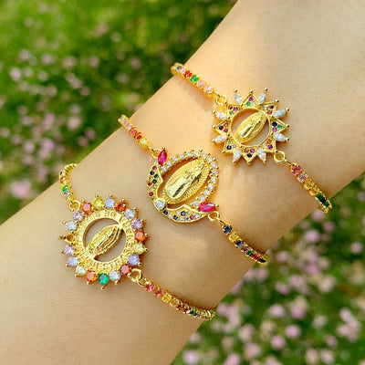 Fashion Virgin Mary Bracelet