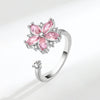 Romantic floral ring