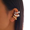 Fashionable ear pierceless earrings