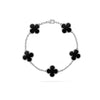 Four leaf clover bracelet for women