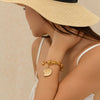 Ocean Wind Conch Tassel Bracelet For Women