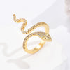 Snake shaped opening ring female