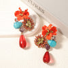 Autumn winter long earrings