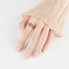 Rotatable index finger ring for women