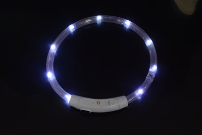 Neck ring LED luminous dog collar