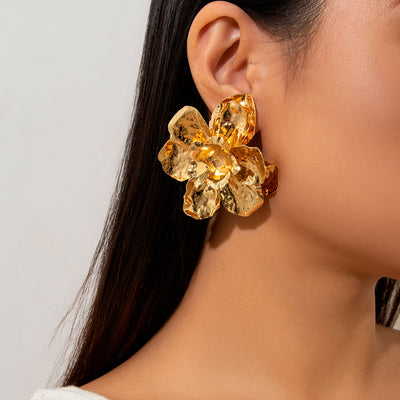 Floral earrings