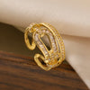 Luxury opening ring for women