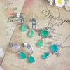 Retro palace style earrings and necklace set for women