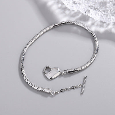 Love hollow letter bracelet for men and women