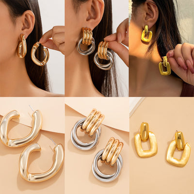 Versatile temperament earrings