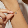 New 26 Initial Simple and Exquisite Women's Bracelet