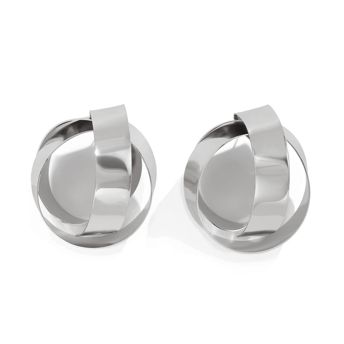 Winding earrings