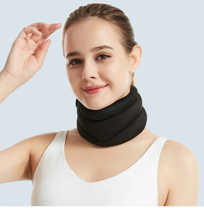 Three layer sponge neck support