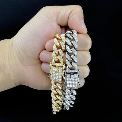 Cuban Chain Hiphop Rap Bracelet For Men