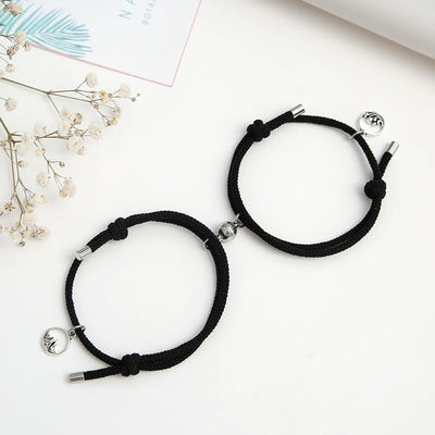 2PCS/SET couple magnetic attraction Bracelet gift