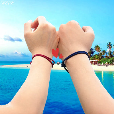 2PCS/SET couple magnetic attraction Bracelet gift