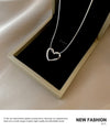 Fashion heart shape pendant necklace 1 piece