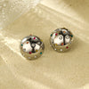 Retro Round Ear Studs