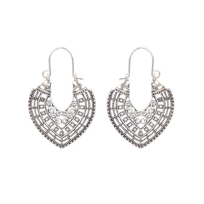 Retro Ethnic Style Water Droplets Drop Earrings