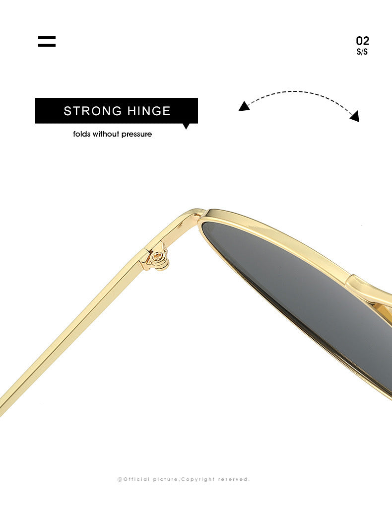 Punk streetwear women's sunglasses