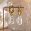 Retro Irregular Water Droplets Earrings