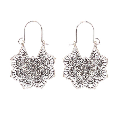 Retro Ethnic Style Water Droplets Drop Earrings