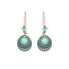 Retro Ethnic Style Water Droplets Drop Earrings