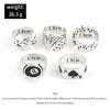 Retro Men'S Ring Set