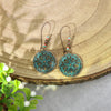 Retro Ethnic Style Water Droplets Drop Earrings