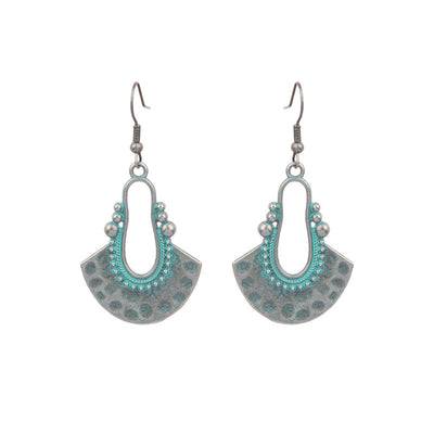 Retro Ethnic Style Water Droplets Drop Earrings