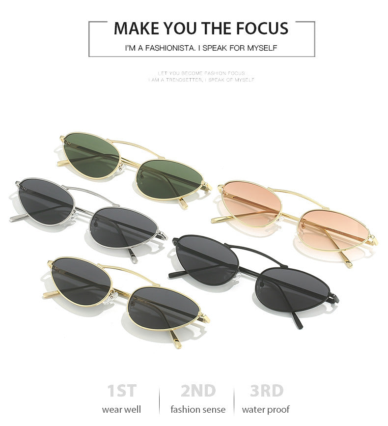 Punk streetwear women's sunglasses