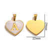 Letter heart shape Handmade Necklace Accessories