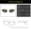 Punk streetwear women's sunglasses