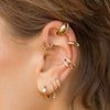 Vintage Style Round Ear Cuffs