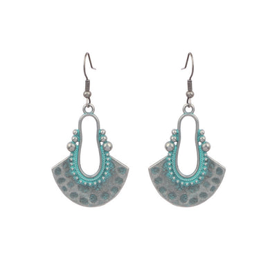 Retro Ethnic Style Water Droplets Drop Earrings