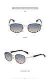 Elegant Streetwear Full Frame Men's Sunglasses