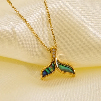 Fish Tail Pendant Necklace