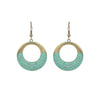 Retro Ethnic Style Water Droplets Drop Earrings