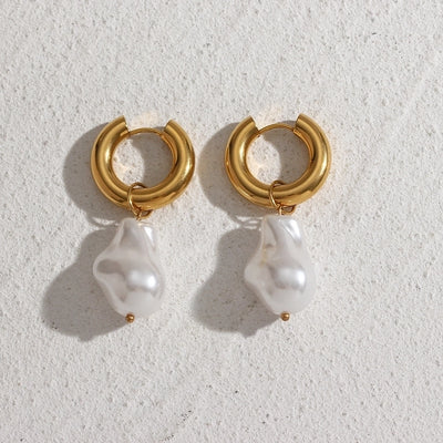 Retro Irregular Water Droplets Earrings