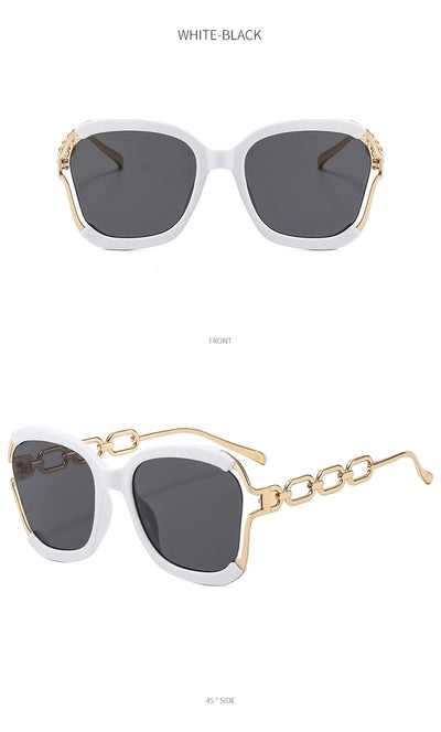 Casual Glam Classic Style Glasses