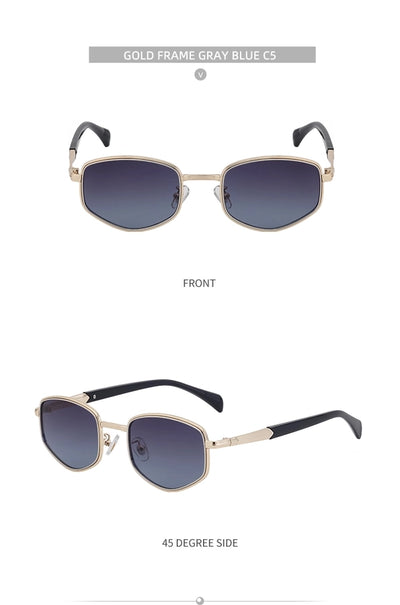 Elegant Streetwear Full Frame Men's Sunglasses