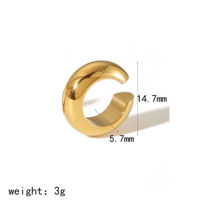 Simple Style Ear Cuffs