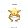 Classic Style Round Star Heart Shape Rings