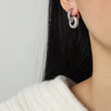 Simple Style Circle Hoop Earrings